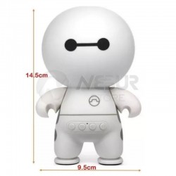 Parlante Bluetooth Muñeco Baymax A9 Azul