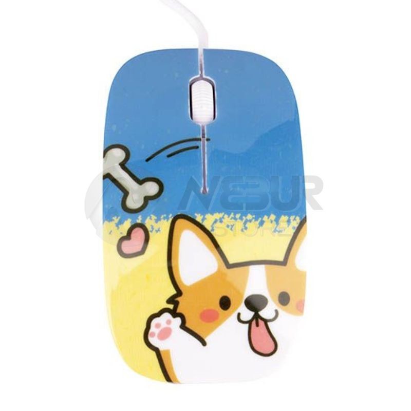 Mouse HALION HA-M853 Cartoon Perrito