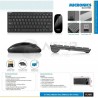 Kit Teclado Bluetooth MICRONICS Smarter MIC WT802 + Mouse