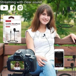 Micrófono solapero Lavalier Microphone GL-119