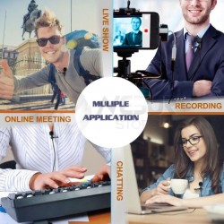 Micrófono solapero Lavalier Microphone GL-119