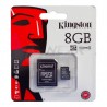 Tarjeta memoria micro SD KINGSTON 8 GB - 16 GB - 32 GB - 64 GB - 128 GB