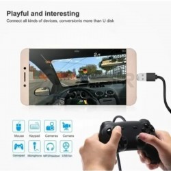 OTG Adaptador Earldom Fashion V8 (Micro USB) - plata