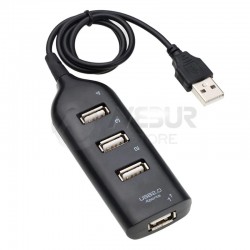 Hub USB 2.0 4 puertos Hi...
