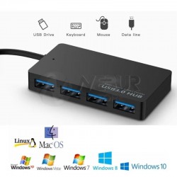 Hub USB 3.0 CQT-302 4 puertos