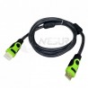 Cable HDMI 1.5 m, macho a macho, enmallado alta calidad