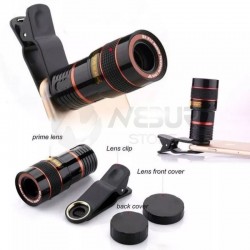 Telescopio monocular para lente de celular zoom 8x
