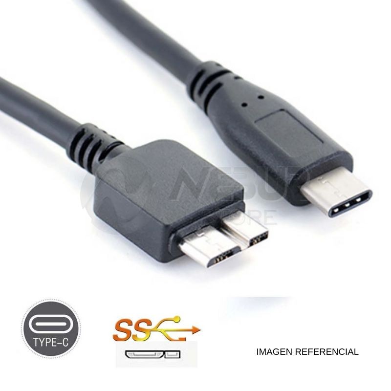 Cable Tipo C a micro B 3.1 para disco duro