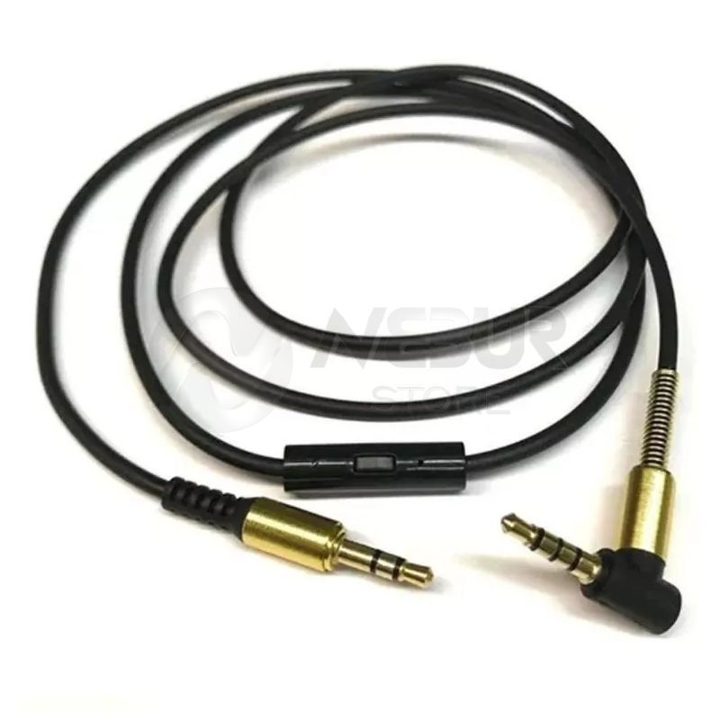 Cable auxiliar KIN KY-118 con micrófono 1 m