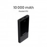 Power Bank MOVISUN Rocket P12 10000mAh – Carga rápida PD/QC, 3 salidas, pantalla LED, negro