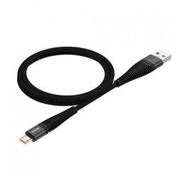 Cable USB a V8 MOVISUN AA 615 enrollado de 1.2m
